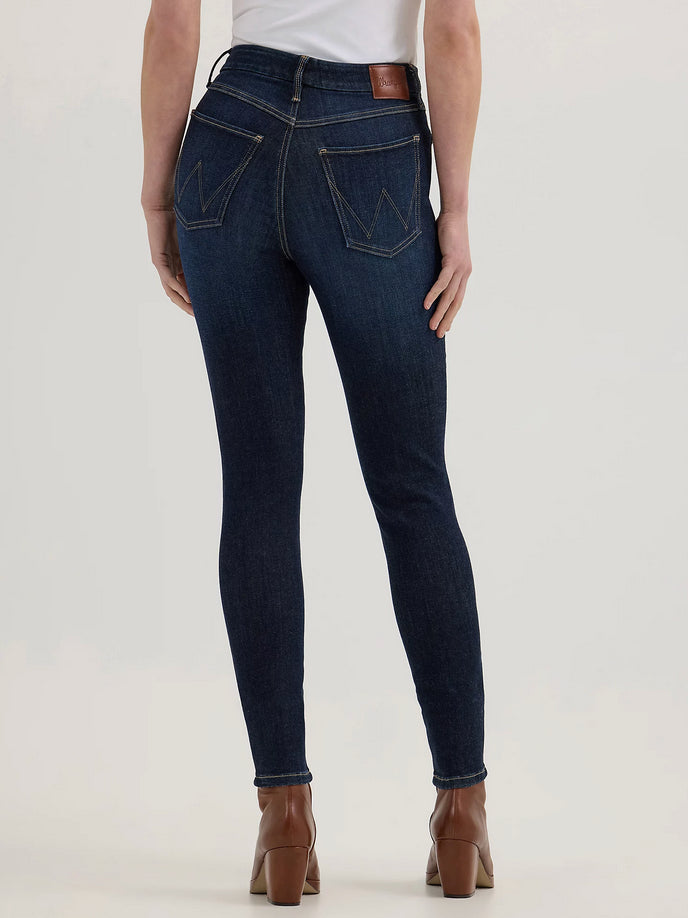 Wrangler Womens Bespoke High Rise Skinny Jeans - Rae