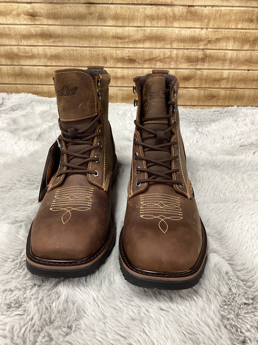 Cactus MenS Waterproof Double Density Work Boot - Dark Brown WP9215