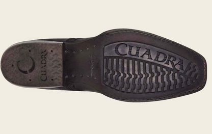 Cuadra Mens Urban Engraved Bovine Low Shaft Boot - Brown
