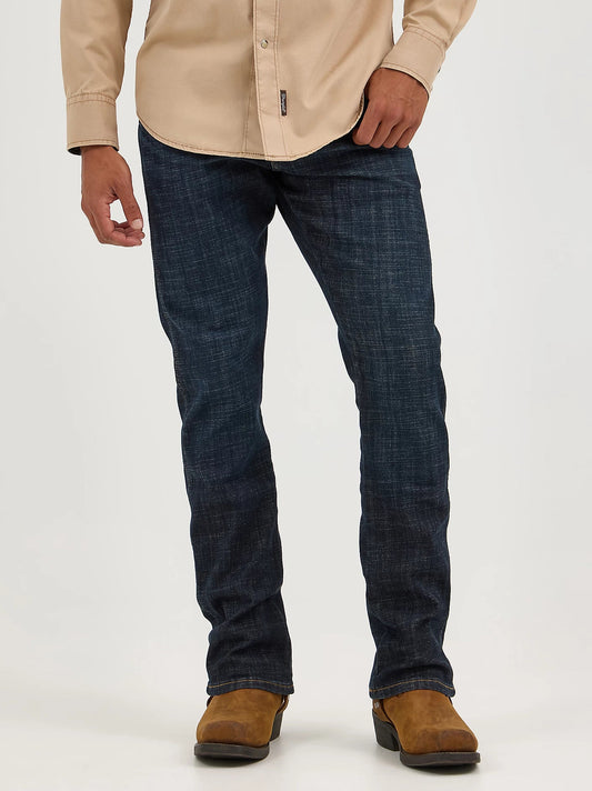 Wrangler Mens Retro Slim Fit Bootcut Jean - Dax