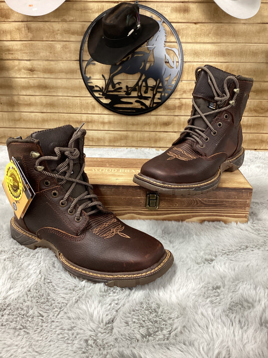 Cebu Moc Toe Work Boot Hawk Brown
