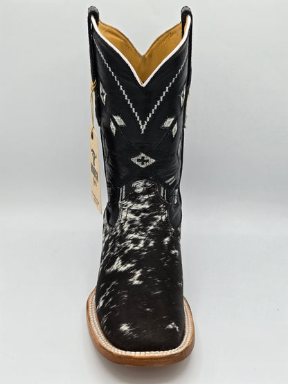 Hooch Mens Diamond Style Cowhide Boots