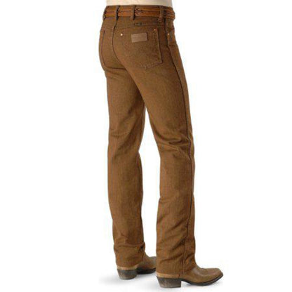 Wrangler Mens Cowboy Cut Slim Fit Jean (Black Whiskey)