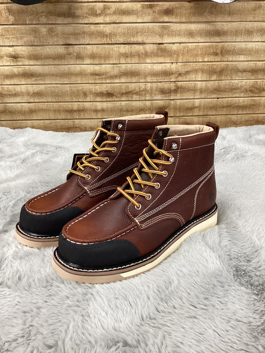 Cactus MenS Moc Toe Work boot (Brown) 6087M
