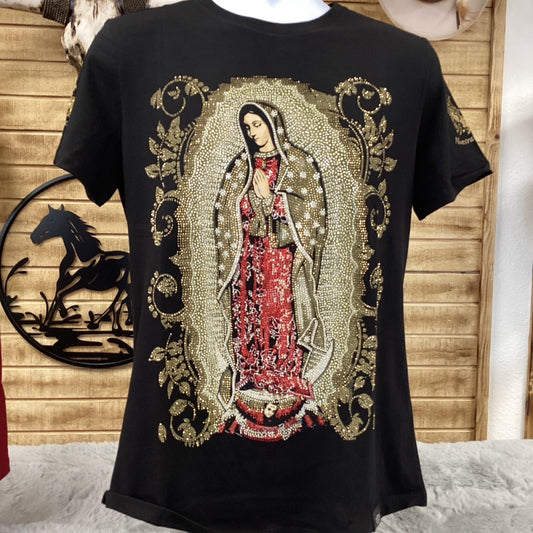 Laverita Mens Virgen de Guadalupe Slim Fit  TShirt