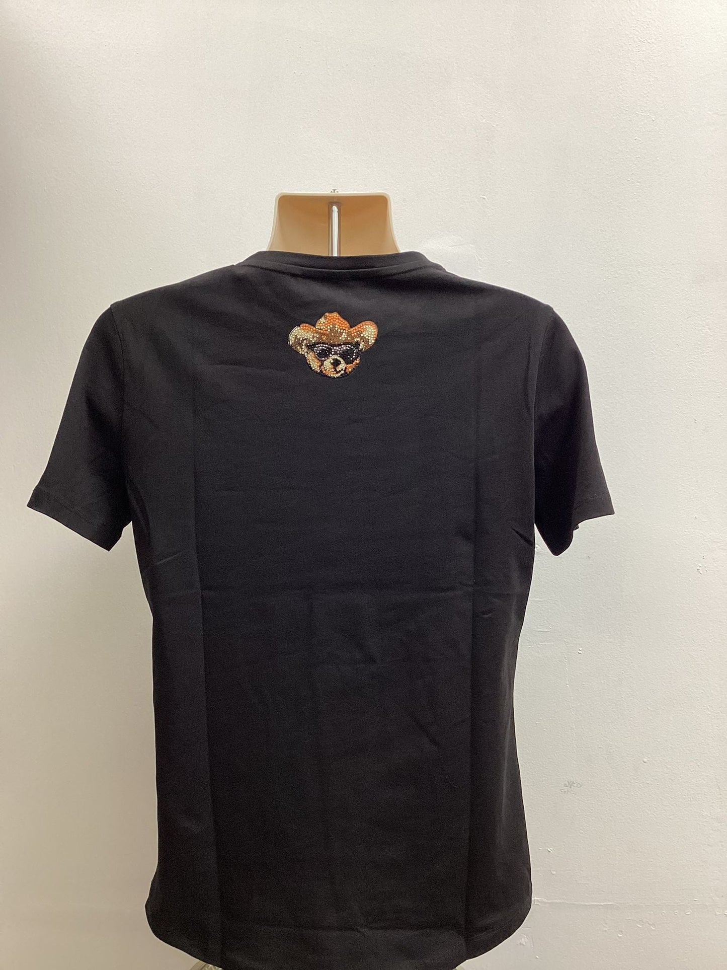 Mens Belico Bear Rhinestone Slim Fit  Tshirt