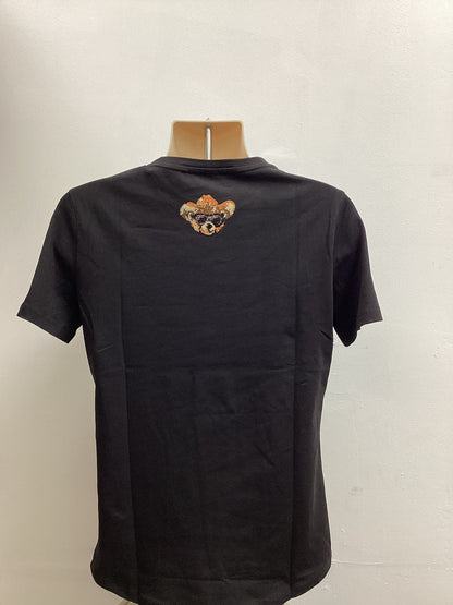 Mens Belico Bear Rhinestone Slim Fit  Tshirt