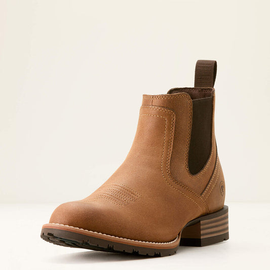 Ariat Mens Hybrid Low Boy Round Toe Western Boot - Desert Brown 10053562