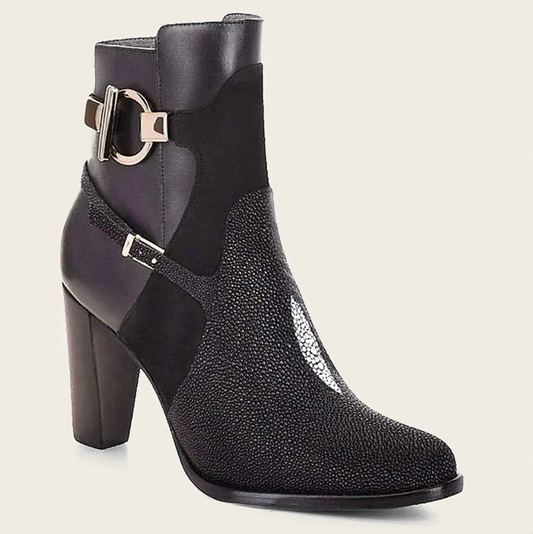 Franco Cuadra Womens Stingray Bootie - Black