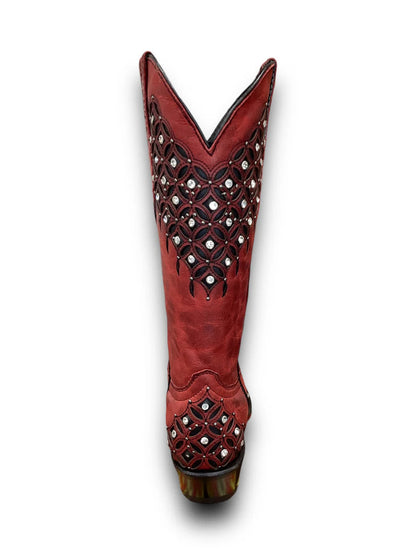 WildFlower WomenS Boot Siberia Retro Cristal (Red)