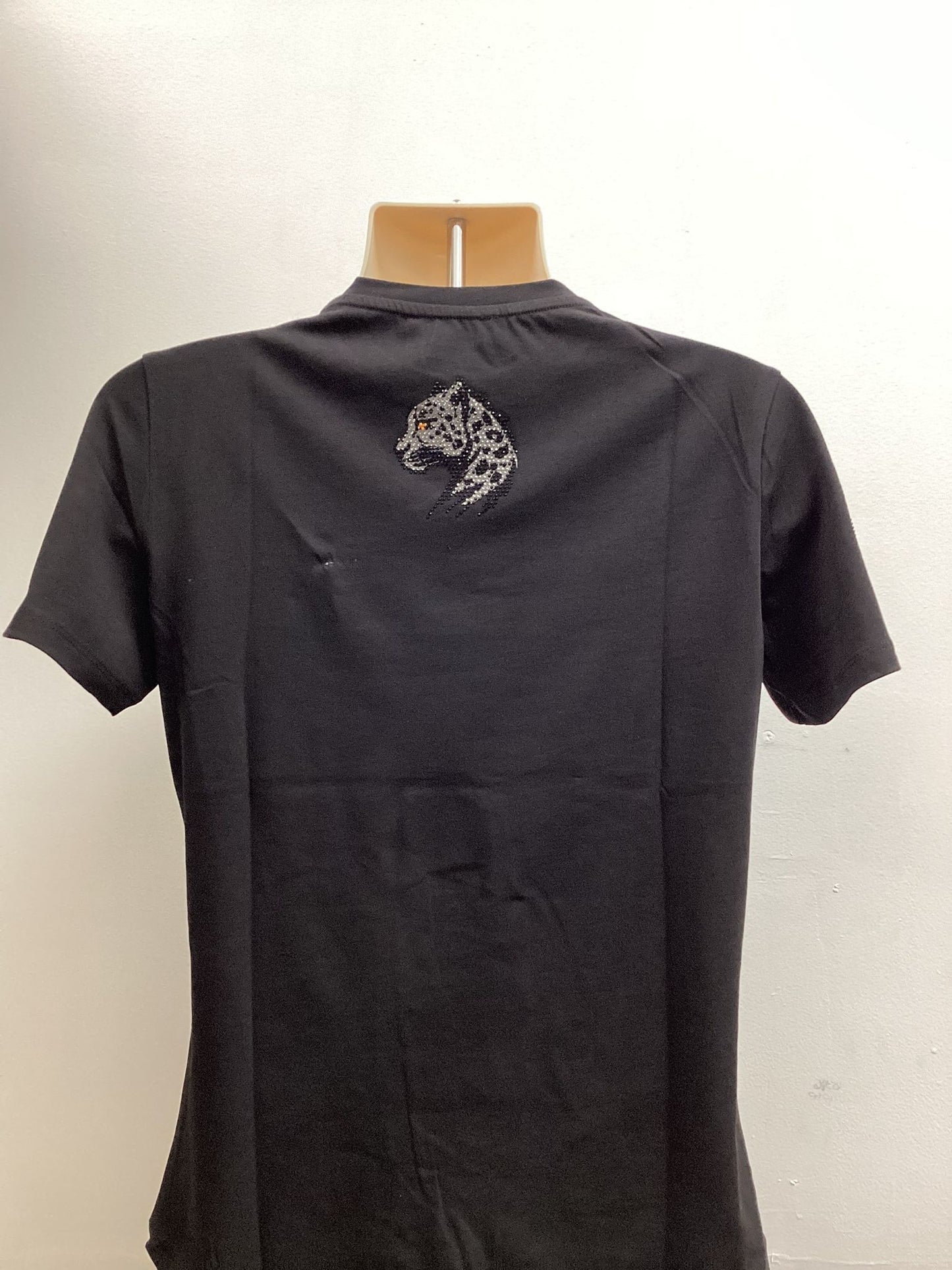 Mens Jaguar Rhinestone Slim Fit  TShirt