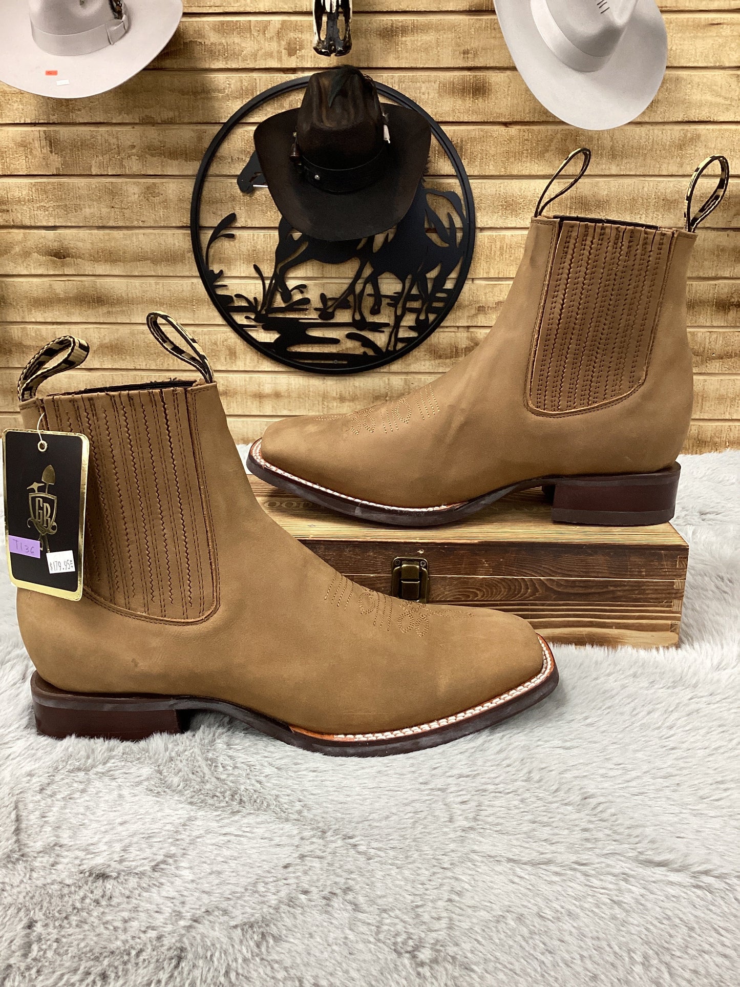 Goldrush Mens Ankle Boot Volcano Arena Hule DI121