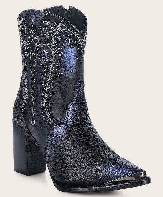 Cuadra Womens Santana High Heel Bootie -  Negro