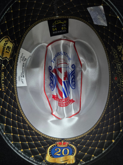 Tombstone 20x El Viejonon Wool Felt Hat - Black