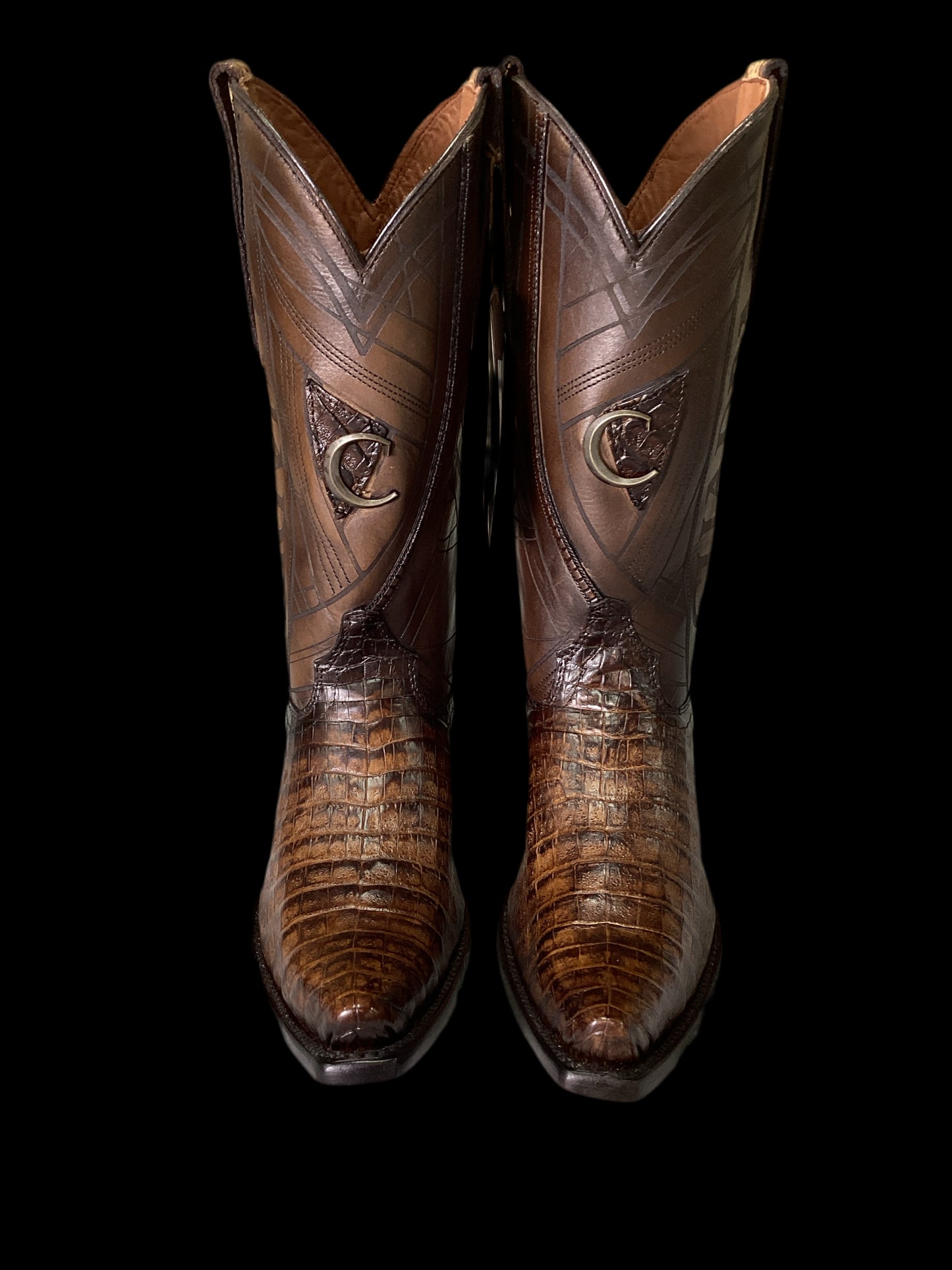 Cuadra Mens Caiman Atlantic Paja - Cafe CU843