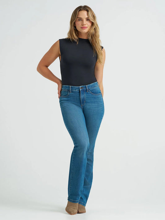 Wrangler Womens Bespoke High Rise Bootcut Jean - Regina