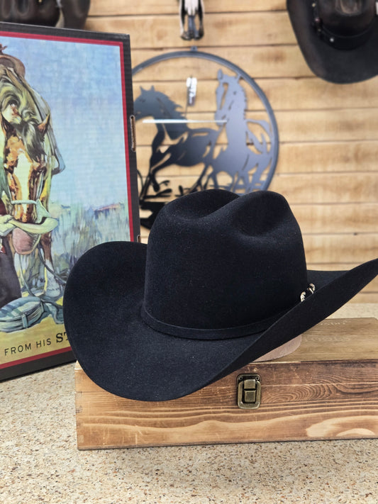 Stetson 6x Palacio II Felt Hat- Black