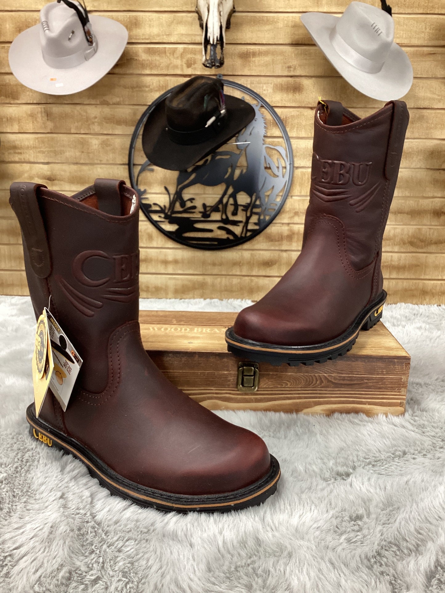 Cebu STK Wellington Work Boot (Shedron)