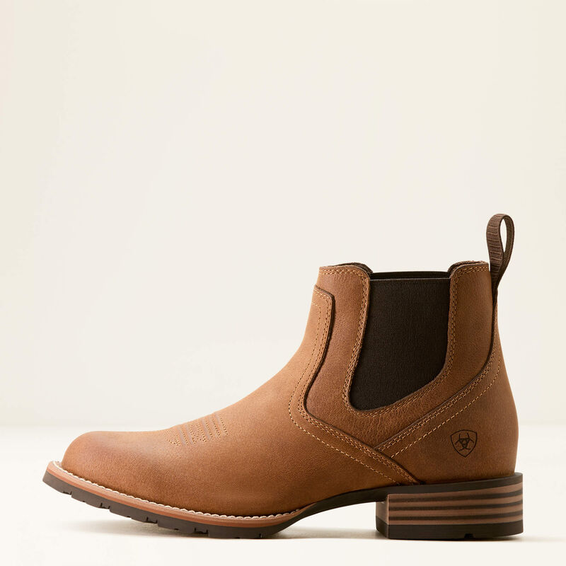Ariat Mens Hybrid Low Boy Round Toe Western Boot - Desert Brown 10053562