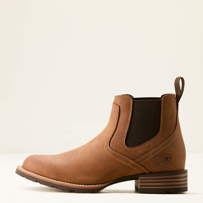 Ariat Mens Hybrid Low Boy Round Toe Western Boot - Desert Brown 10053562