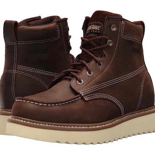 Wolverine Loader 6 Wedge Work Boot - Brown