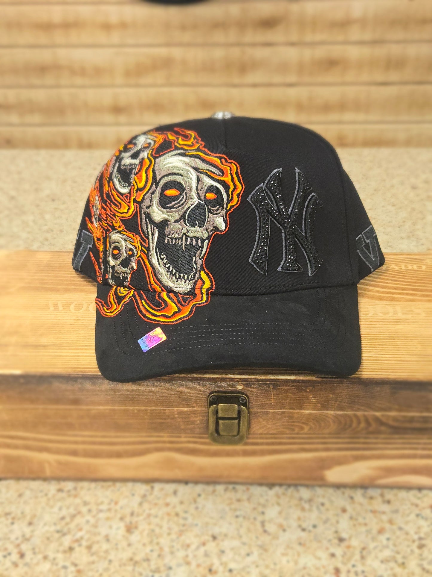 Kevin Hats x Bigg Boss NY w Skull Flame