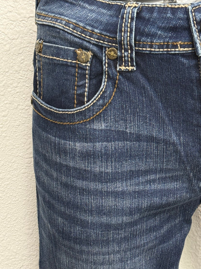 Montero Mens Modern Dark Blue Jeans 52288