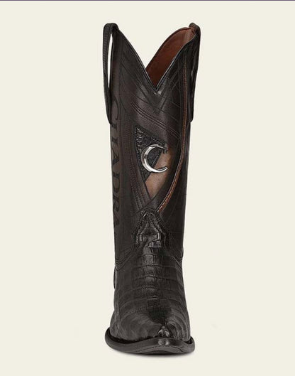 Cuadra Mens Caiman Snip Toe Boot - Black