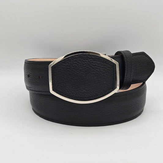 Denver Deer Print Belt  Black