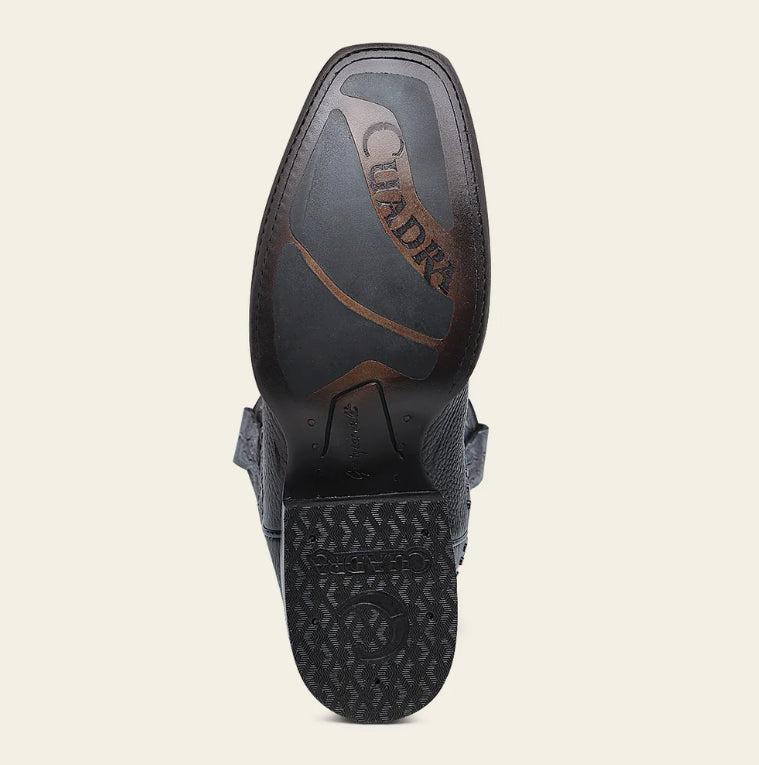Cuadra Womens Embroidered and Studded Rodeo Boots