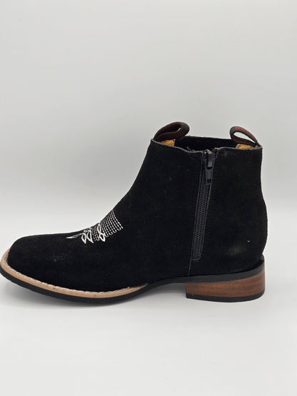 Hooch Kids Black Suede Boots – The Rancher Brand
