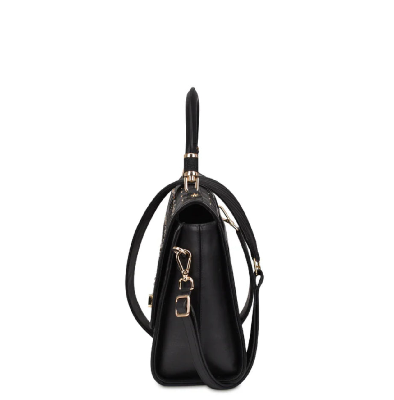 Cuadra Womens Handbag with Genuine Stingray Leather with Crystals