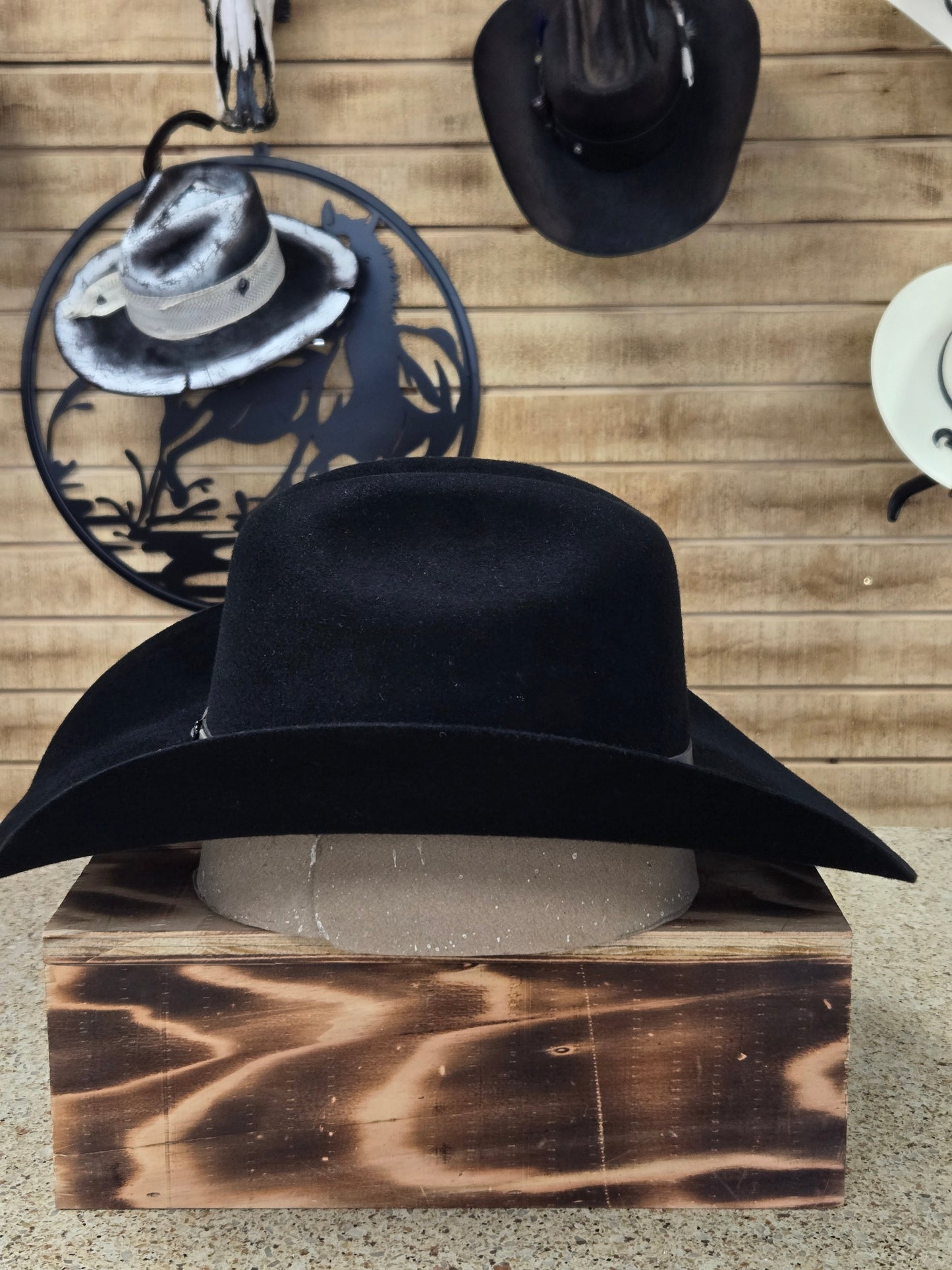El General 50x Toro Felt Hat Texana - Black