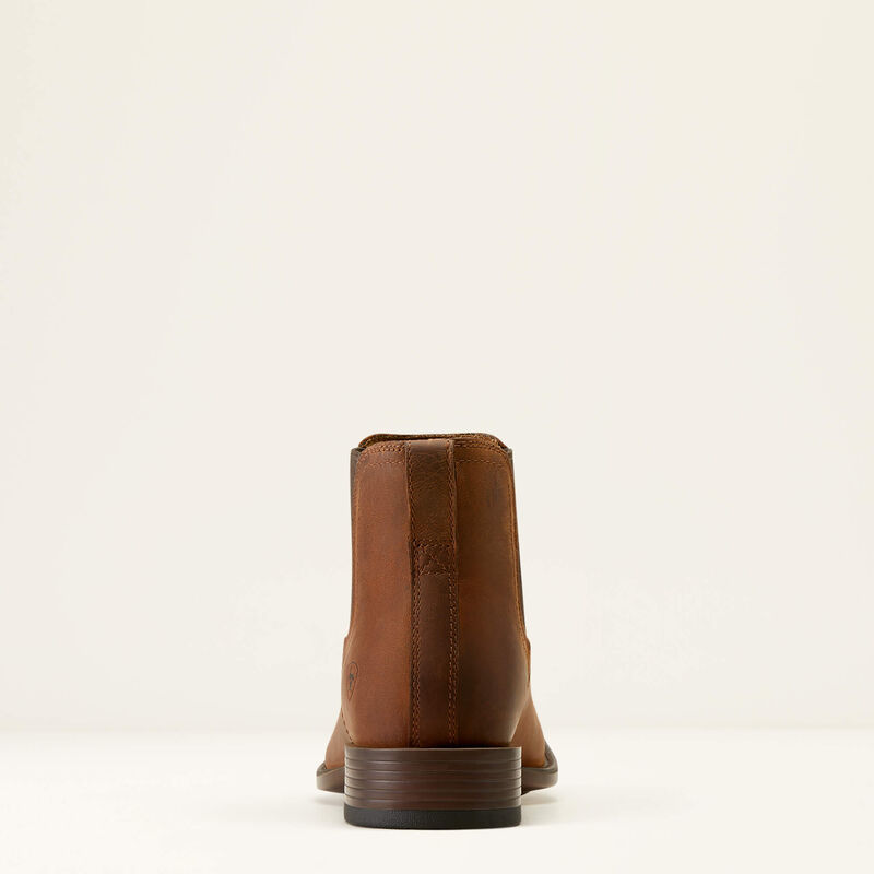 Ariat Mens Booker Ultra Square Toe Western Boot - Rough Tan 10050962