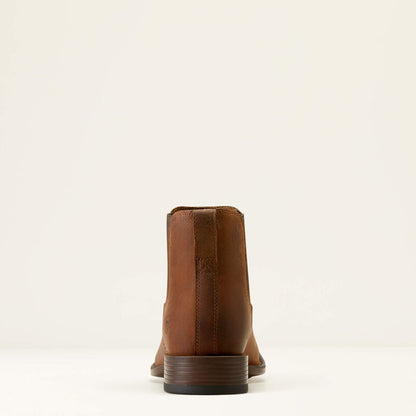 Ariat Mens Booker Ultra Square Toe Western Boot - Rough Tan 10050962