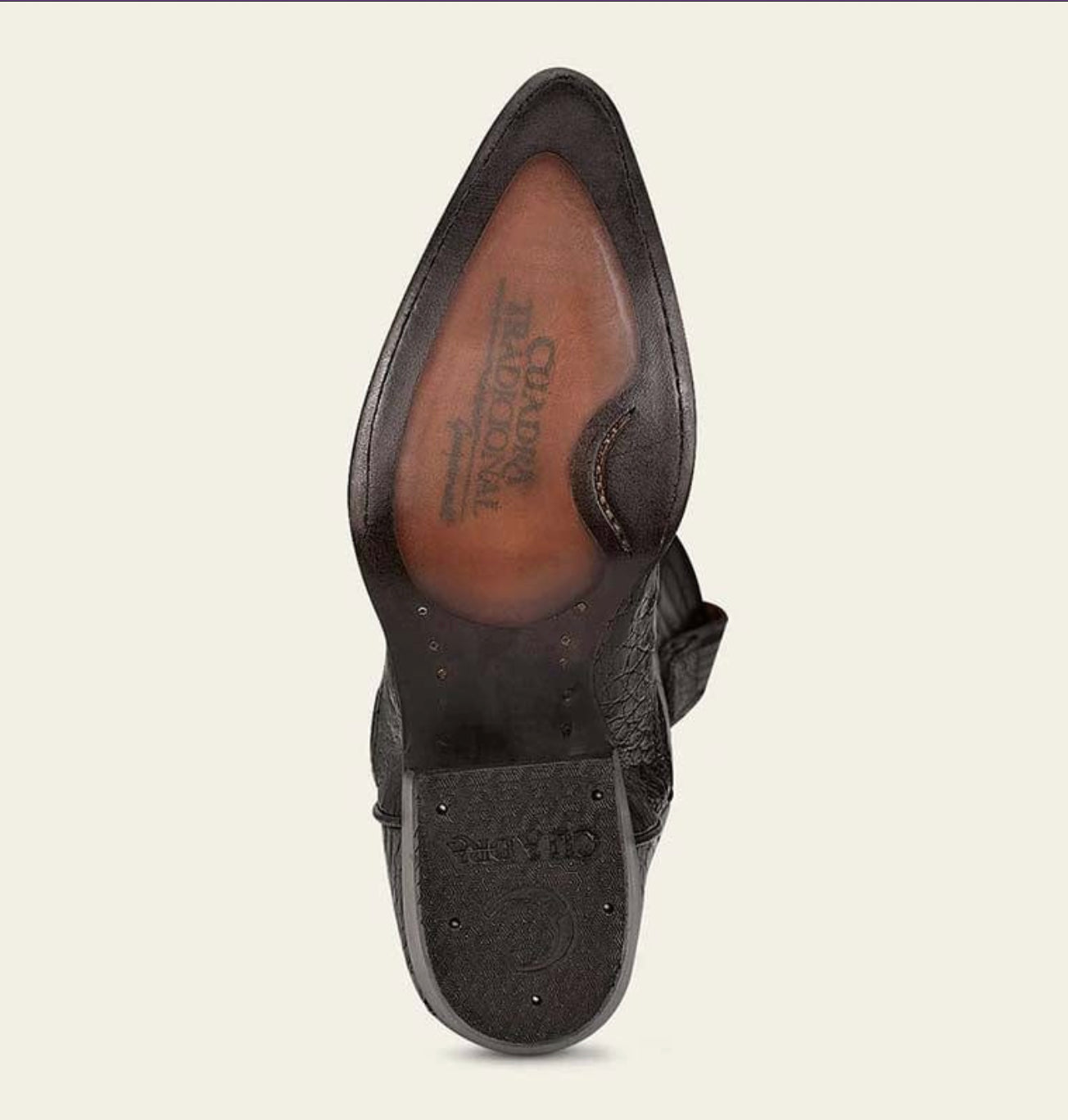 Cuadra Mens Caiman Snip Toe Boot - Black
