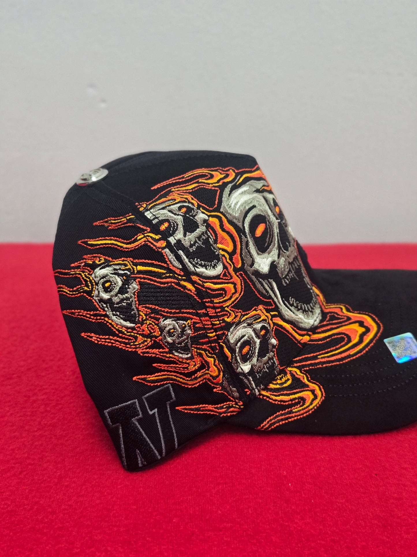 Kevin Hats x Bigg Boss NY w Skull Flame