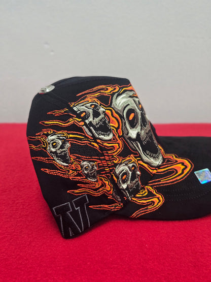Kevin Hats x Bigg Boss NY w Skull Flame