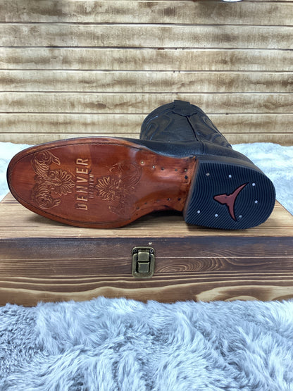 Denver MenS Boot Old West - Black