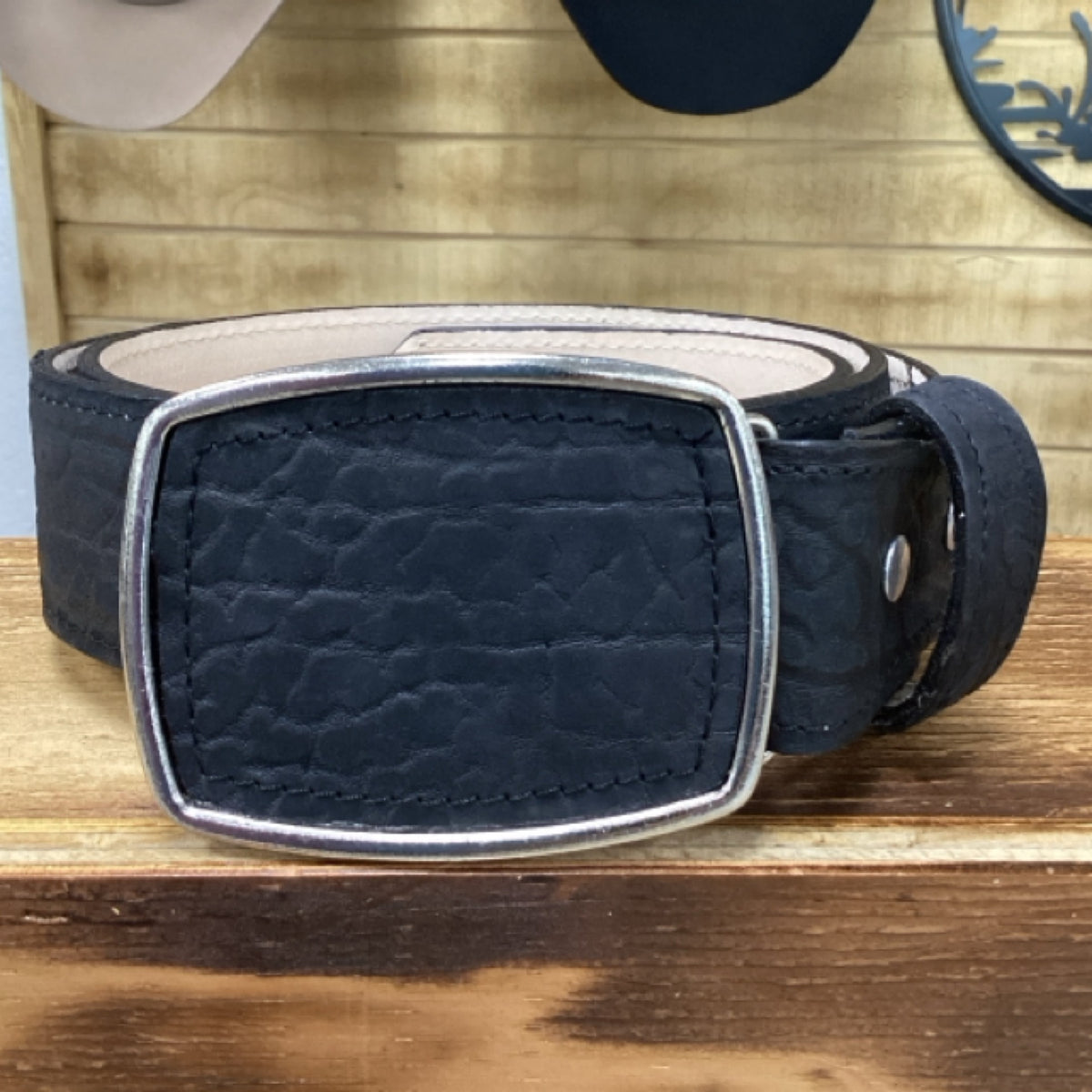 Denver bull's neck printed, black ( Cuello de toro )