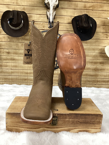 Hooch Womens Vine Embroidered Boot - Tabaco