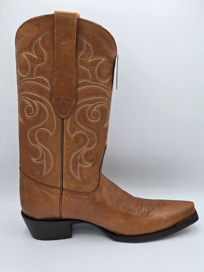 Los Altos Mens Leather Snip Toe Boot