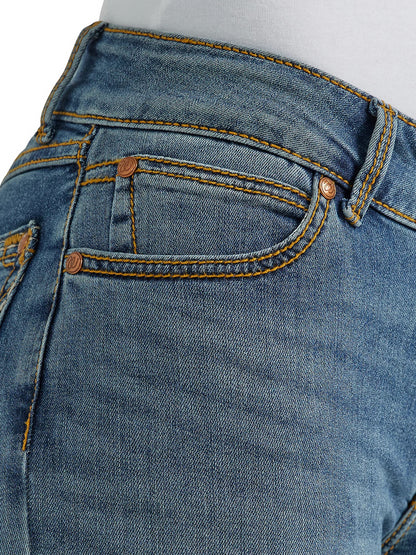 Wrangler Women Retro Mae Mid Ries Bootcut Jean (KM Wash)