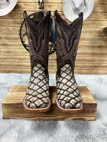 Denver Mens Boot Western Safari - Natural