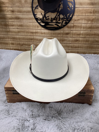 Cuernos Chuecos 150x Ranchera Shantung Hat