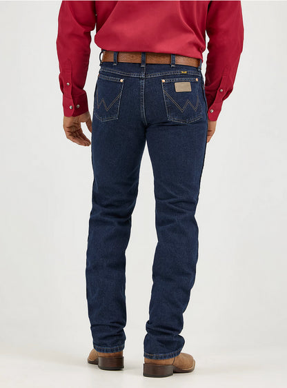 Wrangler Mens Cowboy Cut Slim Fit Jean - Dark Stone
