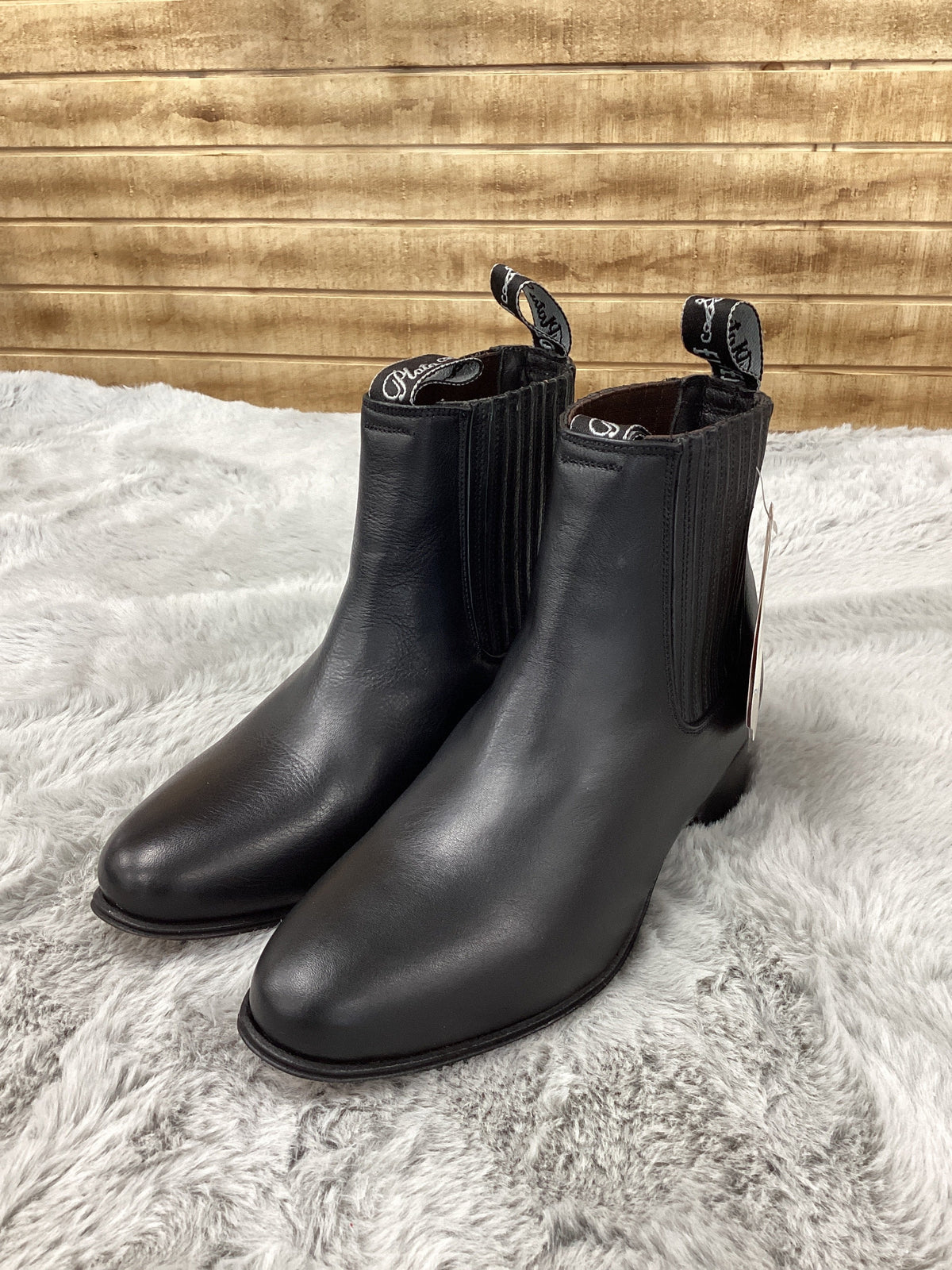 El Canelo Mens Charro Ankle Boot - Atlas Black