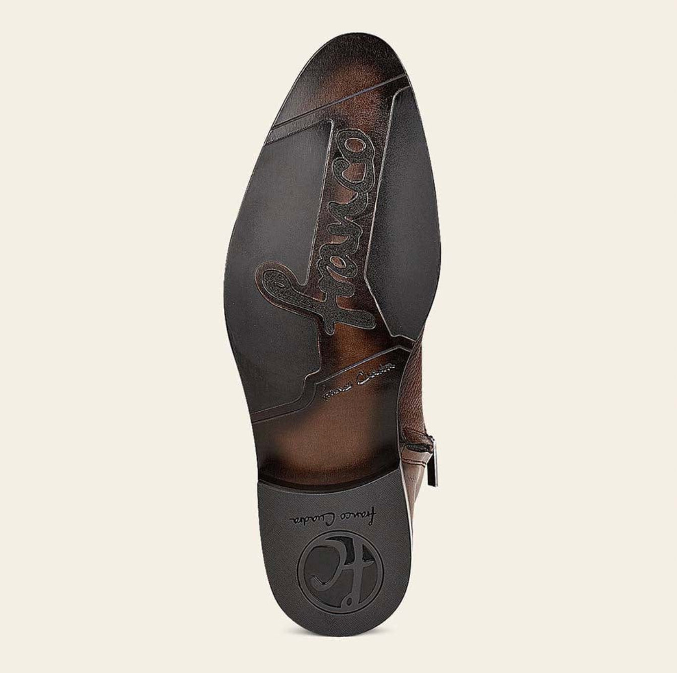 Franco Cuadra Mens Deer Low Shaft Dress Boot - Honey