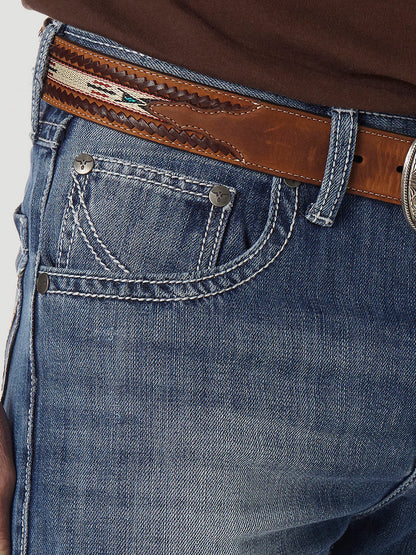 Wrangler Mens Vintage 20x No.42 Bootcut Jean -Light Blue