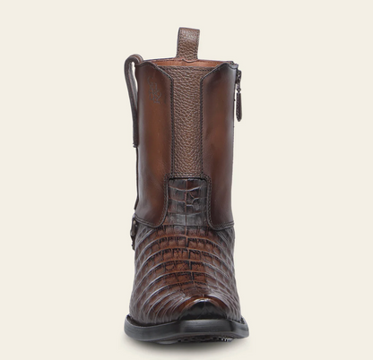 Cuadra Mens Urban Caiman Ankle Boot - Honey